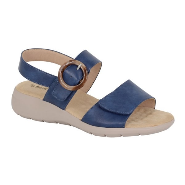 Boulevard Dam/Dam PU Sandaler 7 UK Marinblå Navy 7 UK