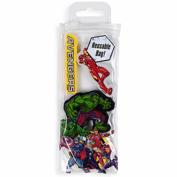 Avengers Eraser Set (Pack med 4) One Size Flerfärgad Multicoloured One Size