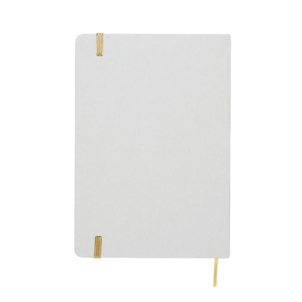 MidOcean Route Vit A5 Anteckningsbok One Size Guld/Vit Gold/White One Size