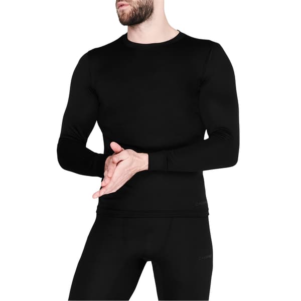 Campri Termisk Långärmad Underställströja för Herr XL Svart Black XL
