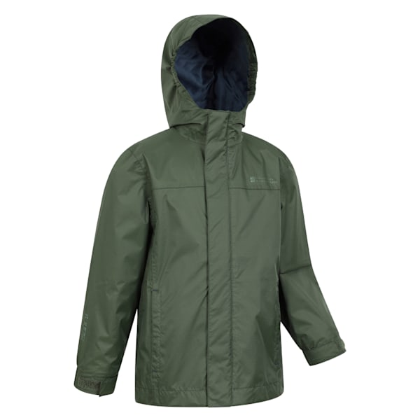 Mountain Warehouse Barn/Barn Torrent Tejpade Sömmar Vattentät Green 9-10 Years