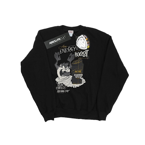 Looney Tunes Herr Taz Energy Boost Sweatshirt S Svart Black S