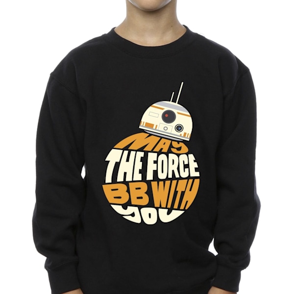 Star Wars Boys May The Force BB8 Sweatshirt 3-4 år Svart Black 3-4 Years