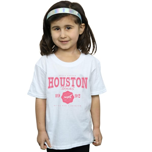 NASA Girls Houston We´ve Had A Problem Bomull T-shirt 7-8 år White 7-8 Years