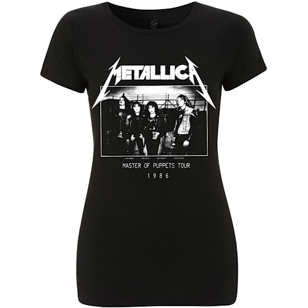 Metallica Damtour Foto T-shirt för kvinnor/damer Black S