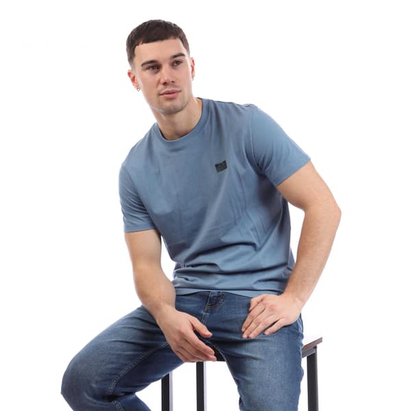 Weekend Offender Herr Bridgetown Logotyp T-shirt M Blå Blue M