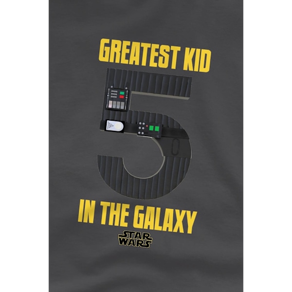 Star Wars Barn/Ungdom Bästa Barn Darth Vader T-Shirt 9-10 Charcoal 9-10 Years