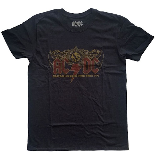 AC/DC Unisex Vuxen Oz Rock Bomull T-shirt L Svart Black L