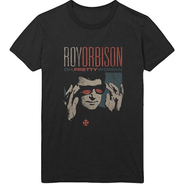 Roy Orbison Unisex Vuxen Pretty Woman Bomull T-shirt S Svart Black S