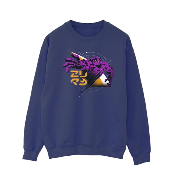 Disney Lightyear Zurg Space Circle Sweatshirt S Marinblå Navy Blue S