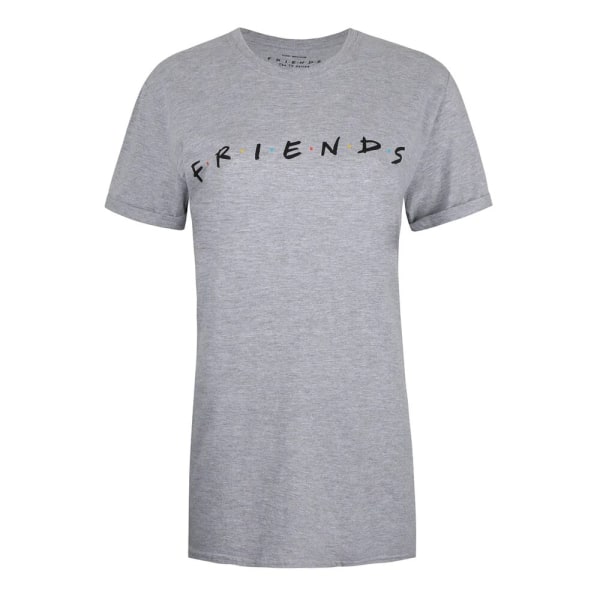 Friends Dam/Dam T-shirt med logotyp XL Vit/Svart White/Black XL