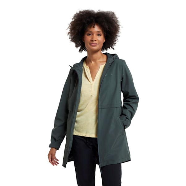 Mountain Warehouse Dam/Dam Hilltop II Vattentät Jacka 1 Dark Khaki 14 UK