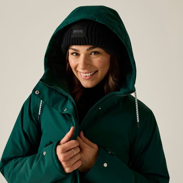 Regatta Dam Melina Vattentät Jacka 18 UK Deep Pine Deep Pine 18 UK