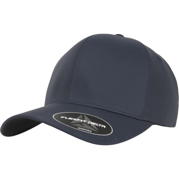 Flexfit By Yupoong Delta Justerbar Cap One Size Marinblå Navy One Size