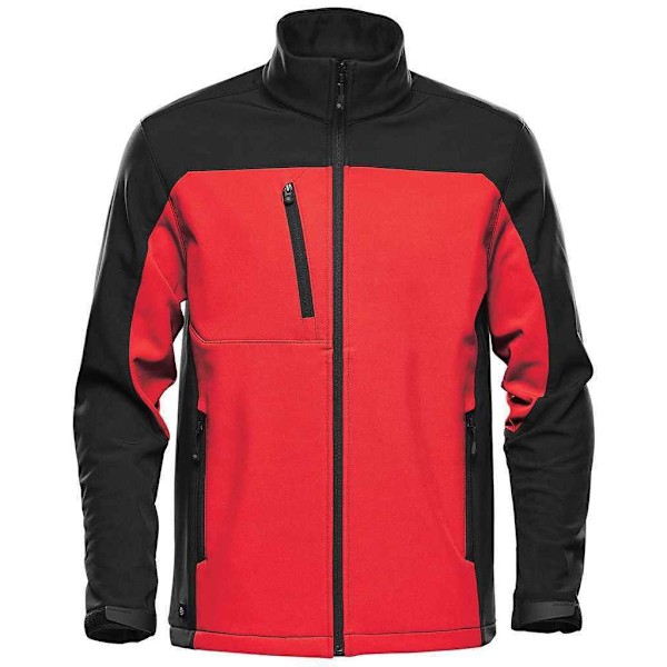 Stormtech Cascades Soft Shell-jacka för män 3XL Bright Red/Black Bright Red/Black 3XL