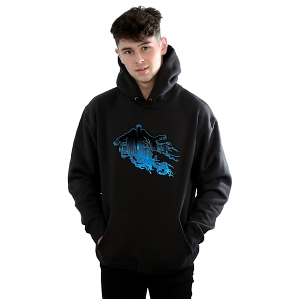 Harry Potter Herr Dementor Silhuett Hoodie XL Svart Black XL