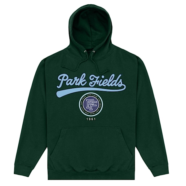 Park Fields Unisex Script Hoodie M Forest Green Forest Green M