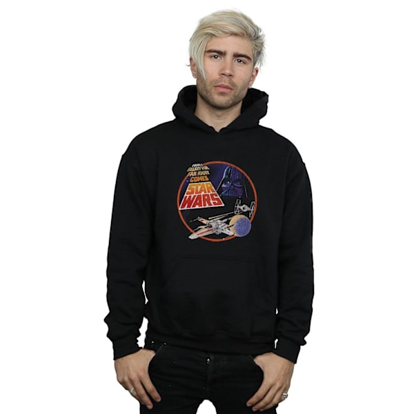 Star Wars Herr From A Galaxy Far Far Away Hoodie 3XL Svart Black 3XL