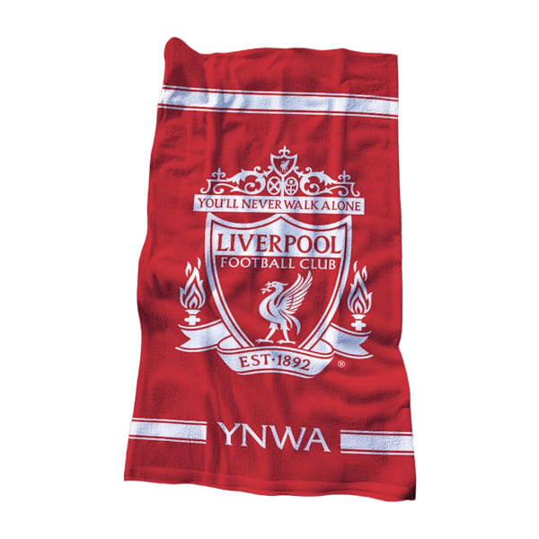 Liverpool FC You´ll Never Walk Alone Bomull Strandhandduk One Siz Red/White One Size