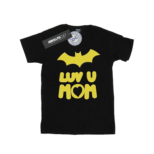 DC Comics Girls Batgirl Luv You Mom Bomull T-shirt 9-11 år B Black 9-11 Years