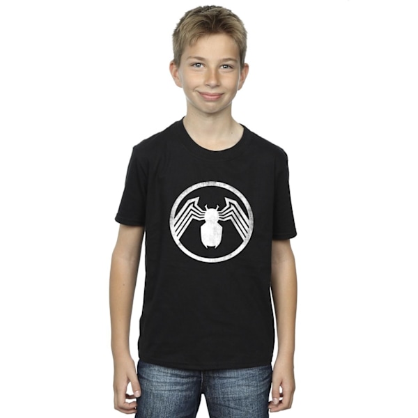 Marvel Boys Venom Logo Emblem T-Shirt 3-4 år Svart Black 3-4 Years