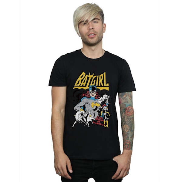 DC Comics Batgirl Hjältinna eller Skurk T-shirt XL Svart Black XL