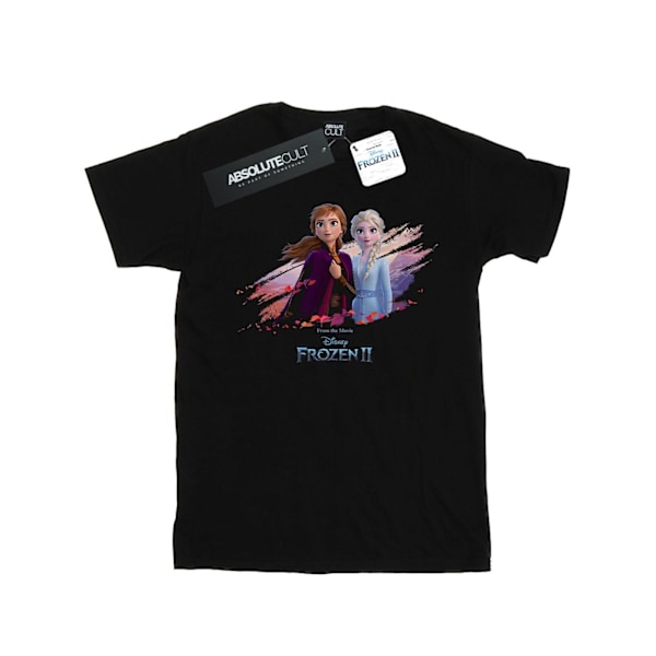 Disney Dam/Damer Frozen 2 Elsa Och Anna Naturen Är Vacker Black 4XL