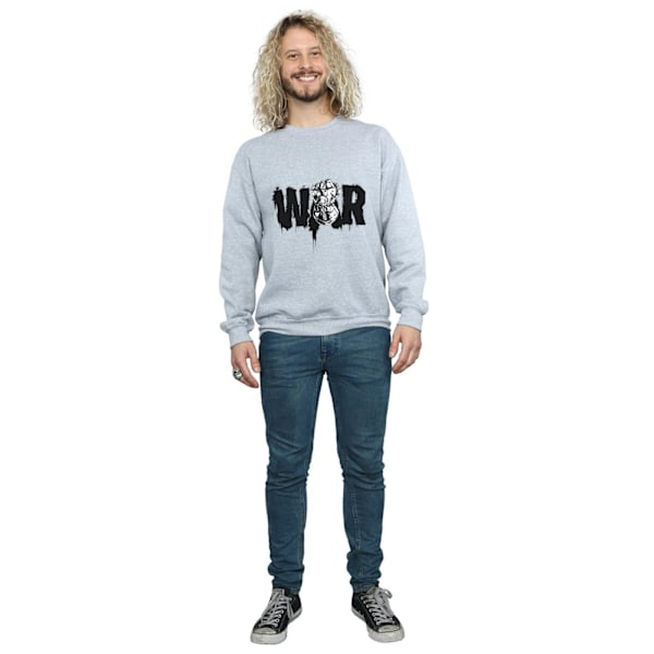 Marvel Mens Avengers Infinity War Fist Sweatshirt XXL Sports Grå Sports Grey XXL