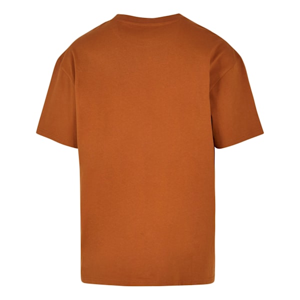 Build Your Brand Unisex Vuxen Kraftig Oversized T-shirt 4XL Toffee Toffee 4XL