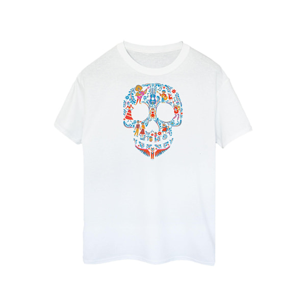 Coco Herr Skull Bomull T-shirt S Vit White S