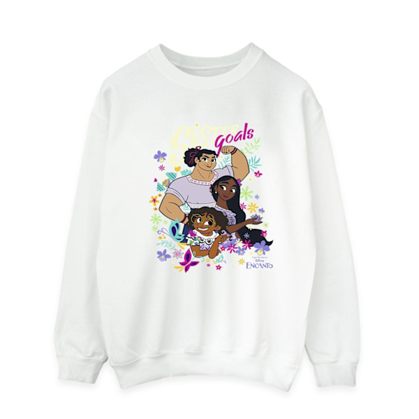 Disney Mens Encanto Sister Goals Sweatshirt M Vit White M