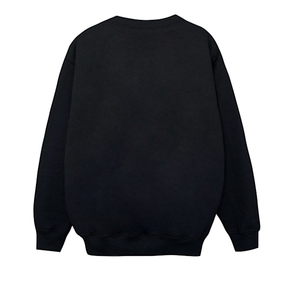 Marvel Girls Iron Man Armored Avenger Sweatshirt 5-6 år Svart Black 5-6 Years
