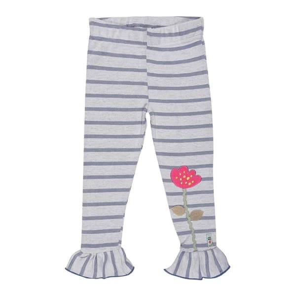 Lilly & Sid Randiga Leggings för Flickor 0-3 Månader Flerfärgade Multicoloured 0-3 Months