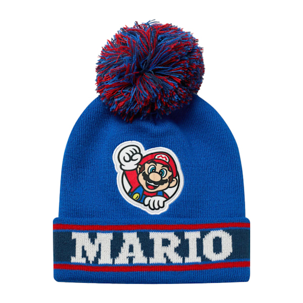 Super Mario Mössa & Handskar Set Pojkar One Size Blå/Röd Blue/Red One Size