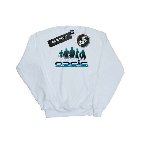 Ready Player One Herr Welcome To The Oasis Sweatshirt S Vit White S