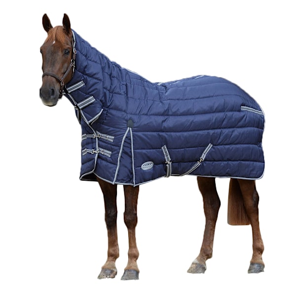 Weatherbeeta Comfitec PP II Combo Neck Channel Quilt Heavyweigh Dark Blue/Grey/White 7´ 3