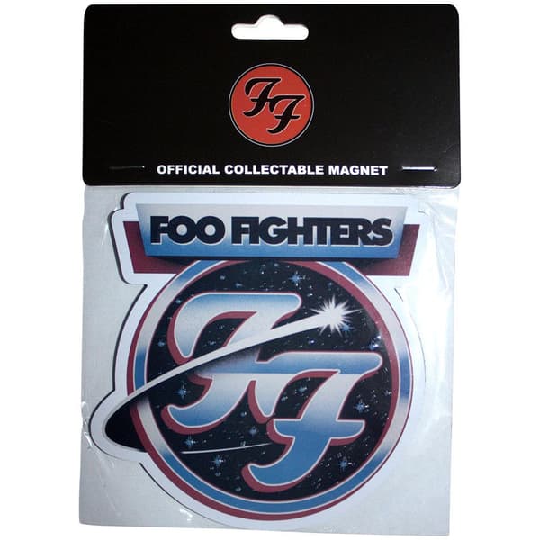 Foo Fighters Comet Präglad Kylskåpsmagnet One Size Flerfärgad Multicoloured One Size