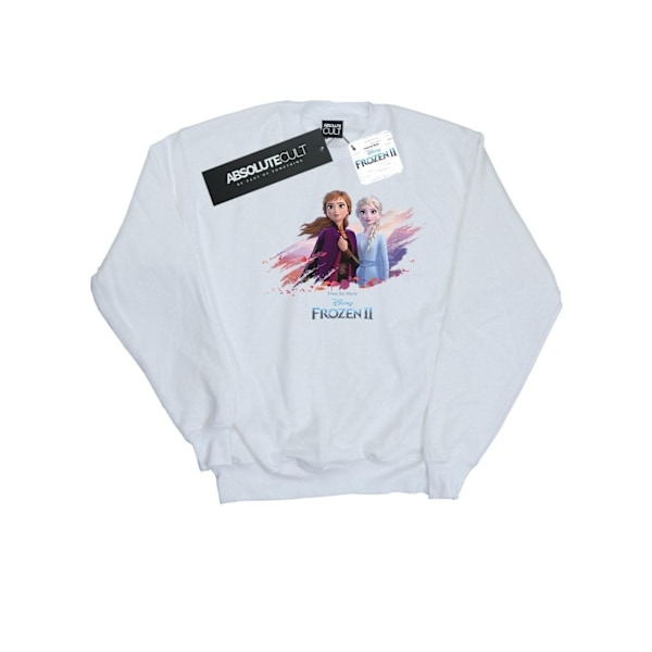 Disney Herr Frozen 2 Elsa Och Anna Nature Is Beautiful Sweatshirt White L