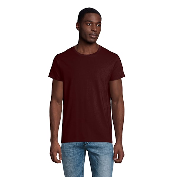 SOLS Crusader Organic T-Shirt XS Burgundy Burgundy XS