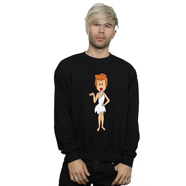The Flintstones Herr Wilma Flintstone Klassisk Pose Sweatshirt 5 Black 5XL