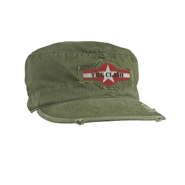 The Clash Unisex Vuxen Militär Logo Cap L Olivgrön Olive Green L