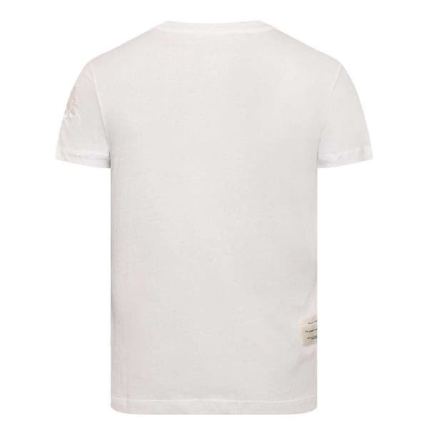 Replay Dam/Dam Label T-shirt i bomull S Vit White S