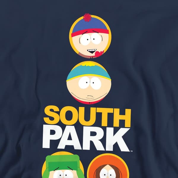 South Park Unisex Vuxen Solid Circles Sweatshirt M Marinblå Navy M
