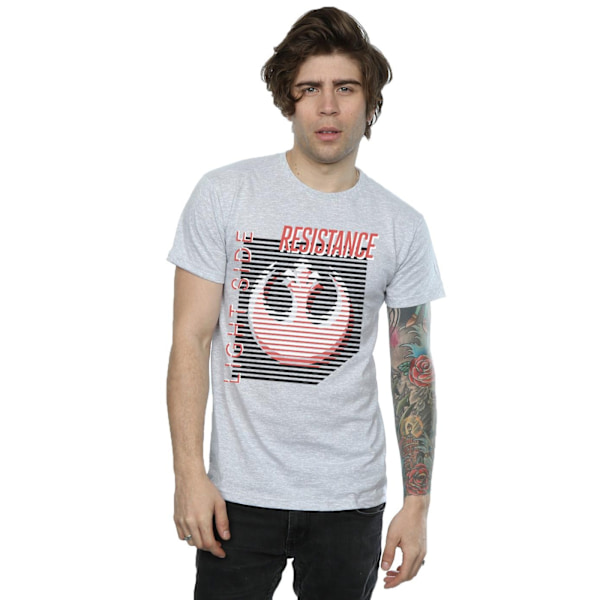 Star Wars The Last Jedi Light Side T-shirt L Sports Grey för män Sports Grey L