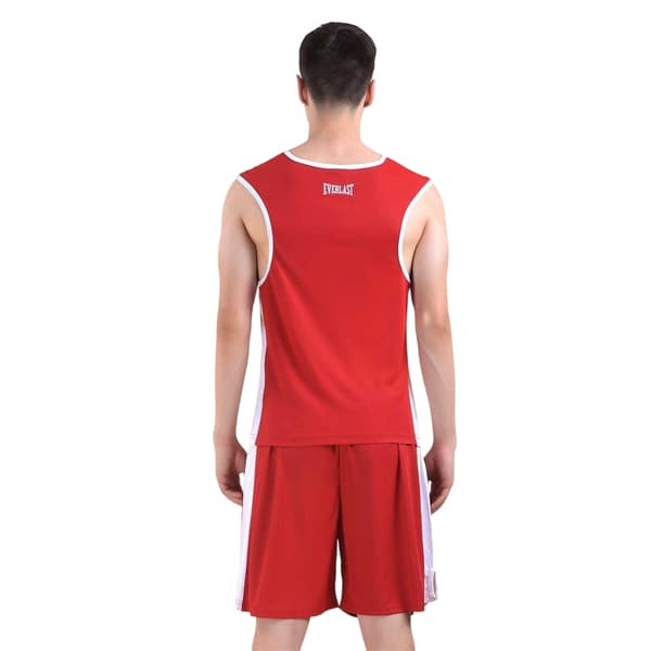 Everlast Boxningsväst för män M Röd/Vit Red/White M