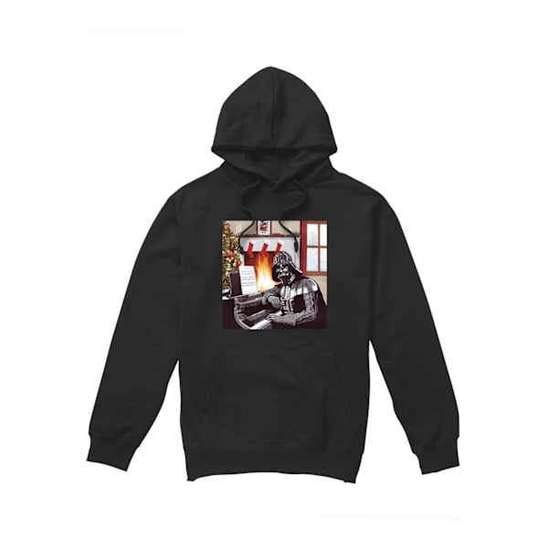 Star Wars Herr Julvisor Darth Vader Hoodie M Svart Black M