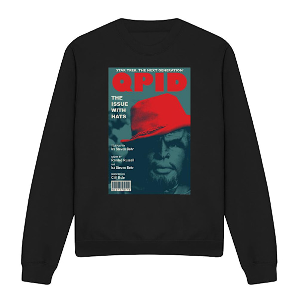 Star Trek Unisex Vuxen The Next Generation Säsong 4 Avsnitt 20 Black XL