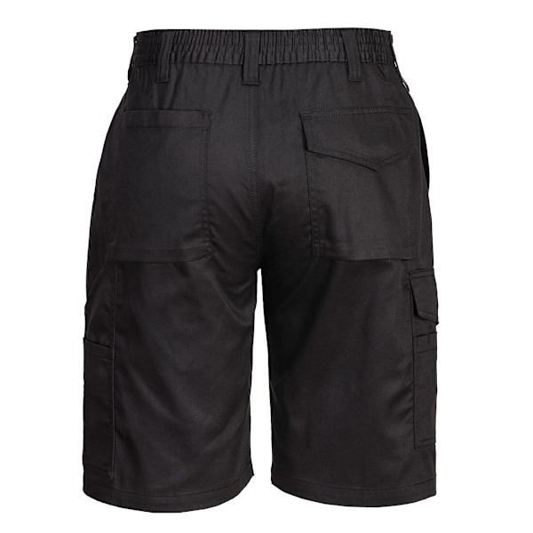 Portwest Dam/Dam Cargo Shorts S R Svart Black S R