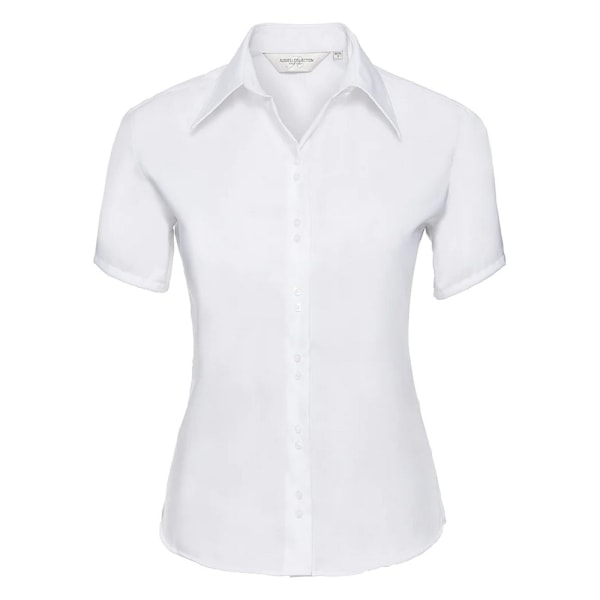 Russell Collection Dam/Damer Ultimate Non-Iron Kortärmad White XL