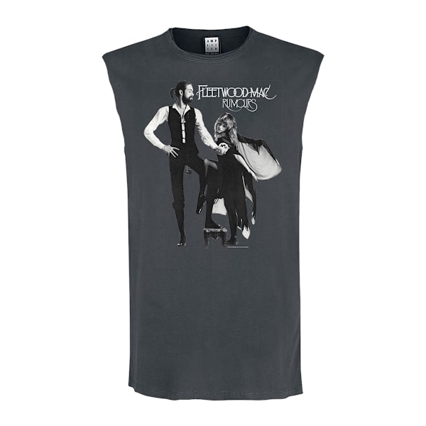 Amplified Mens Rumors Fleetwood Mac Tank Top M Charcoal Charcoal M